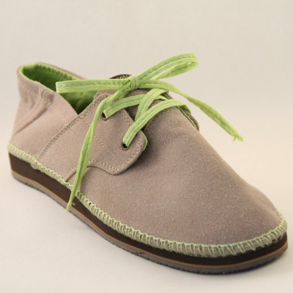 Cobian Espadrilles - Tan/Neon Green